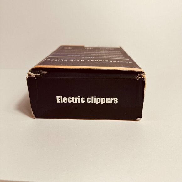 Rechargeable Hair Clipper Golden Stainless Steel Design Professional Grooming Ki - Picture 10 of 13